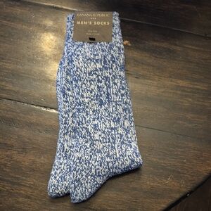 Banana Republic Blue Men's Socks